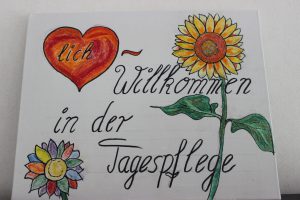 Willkommens Schild 1